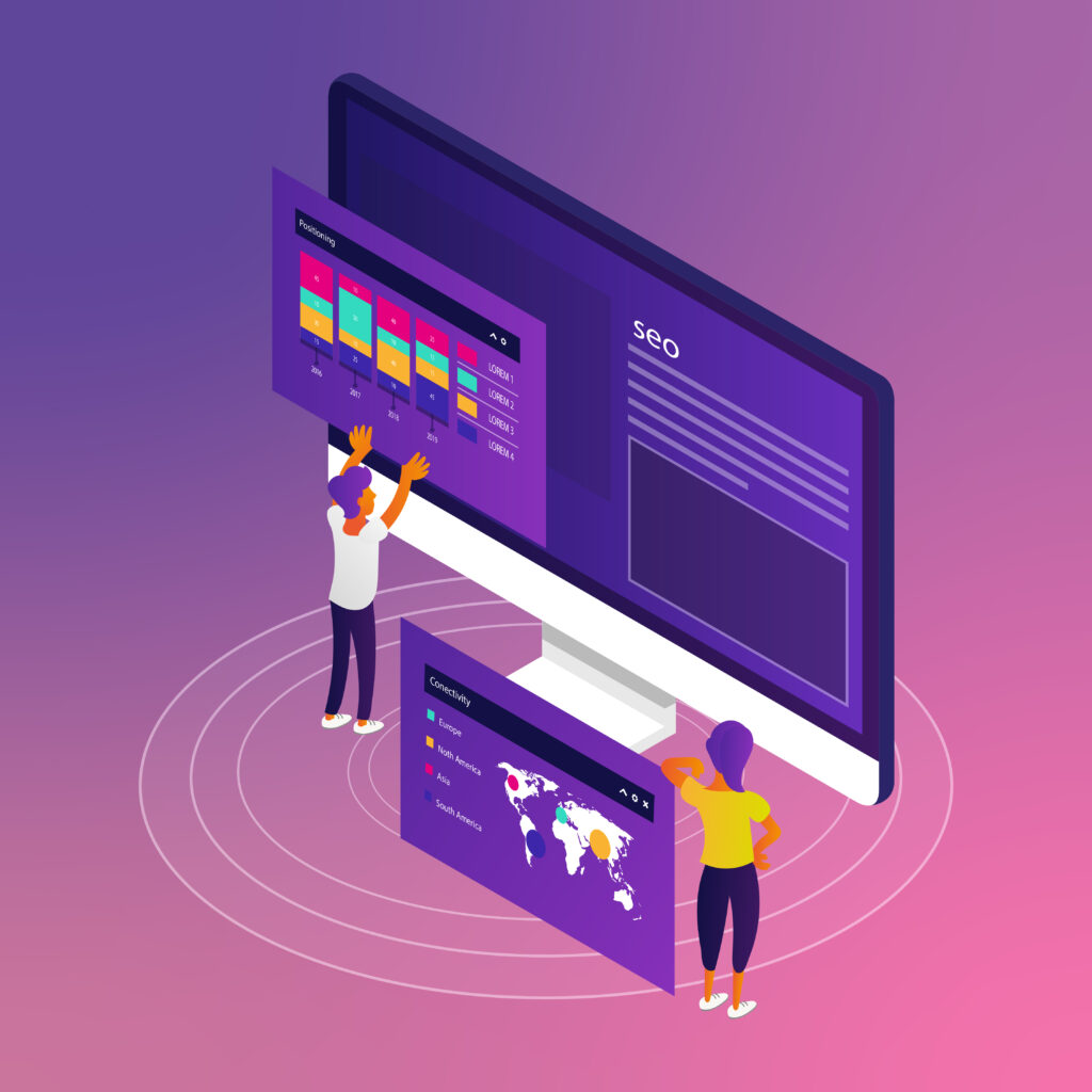 featured image of the blog titled "SEO for E-commerce: Driving Sales through Search Engines"